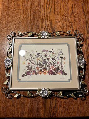 Signed and Numbered Pressed Flower Print